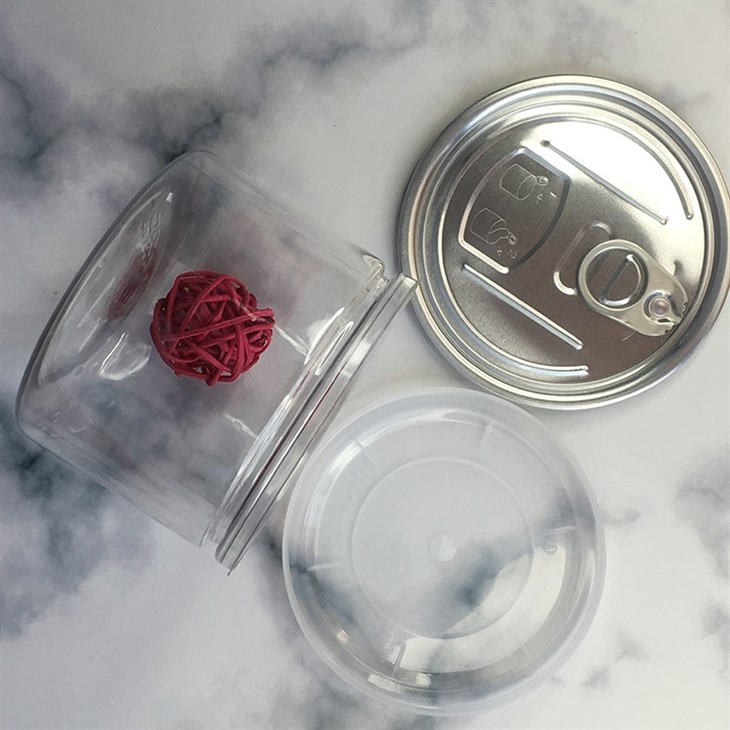 NH H Pet Jar With Aluminum Lid Transparent factory