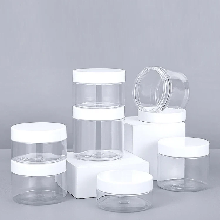 Muovinen Comestic Jar PET