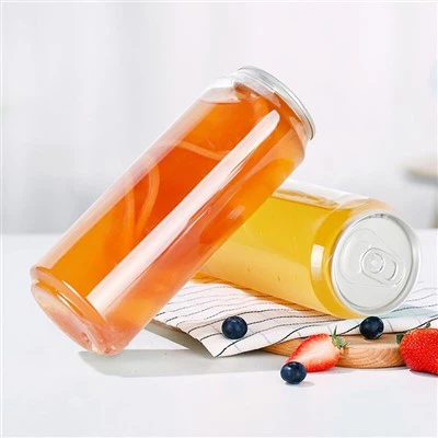 NH 330 ml 500 ml läpinäkyvät pehmeät muovipurkit