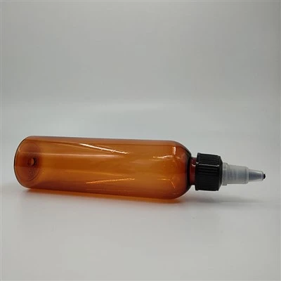 Pet 250 ml muovipullo terävällä suulla öljyä varten