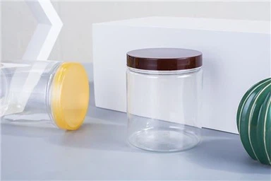 Candy Empty Clear Pet Cookie Can