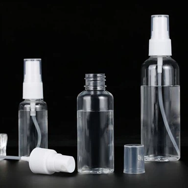 Muovinen suihkepullo 15 ml 30 ml 50 ml 60 ml